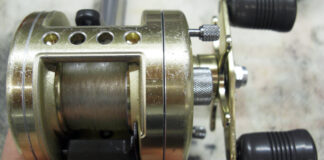 シマノ 97 カルカッタ 100XT RH38 (01196) 修理写真