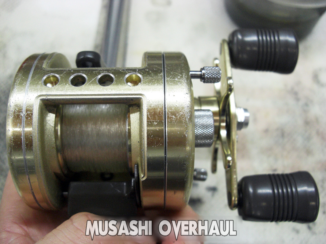 1 shimano 97 calcutta 100xt rh38 01196 reel sabi shuri overhaul mentenance shuri shashin