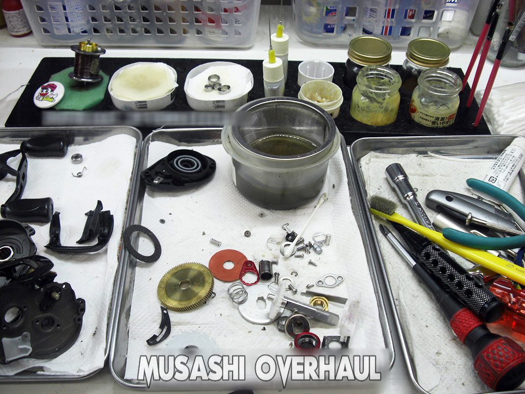 ダイワ タトゥーラ 103SH-TW (00613482) メンテナンス修理写真