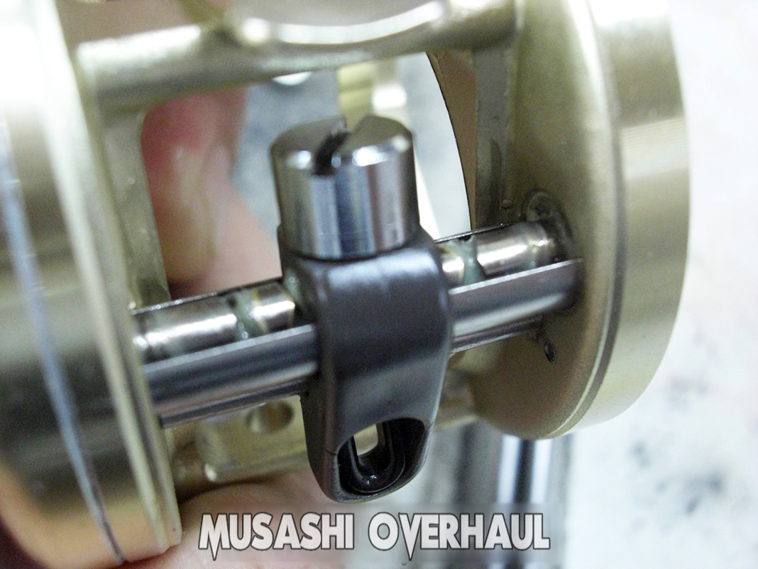 6 shimano 97 calcutta 100xt rh38 01196 reel sabi shuri overhaul mentenance shuri shashin