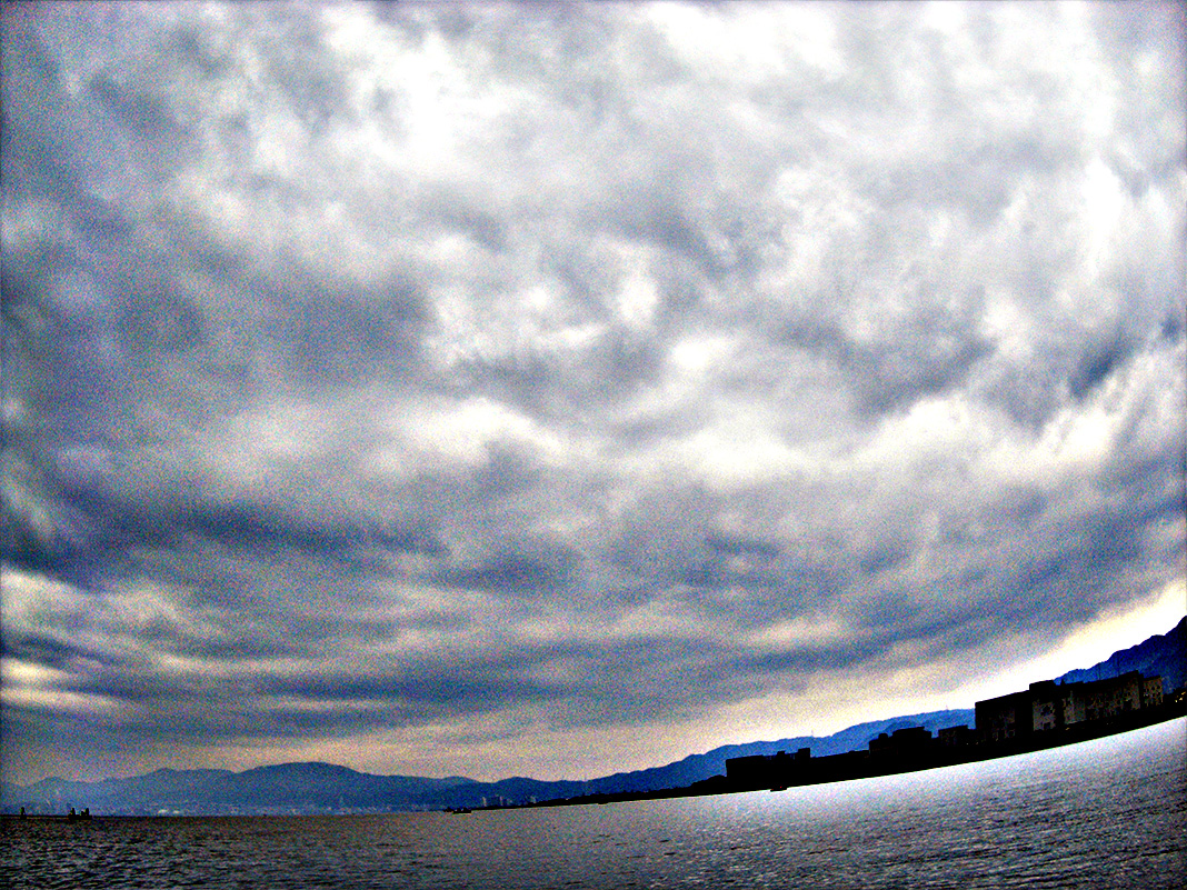 琵琶湖 湖上調査 4月11日 写真