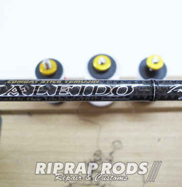 テムジン インスピラーレ TKIC-610MR スーパークーガー ガイド修理 (ロッドカスタム日記 #39)