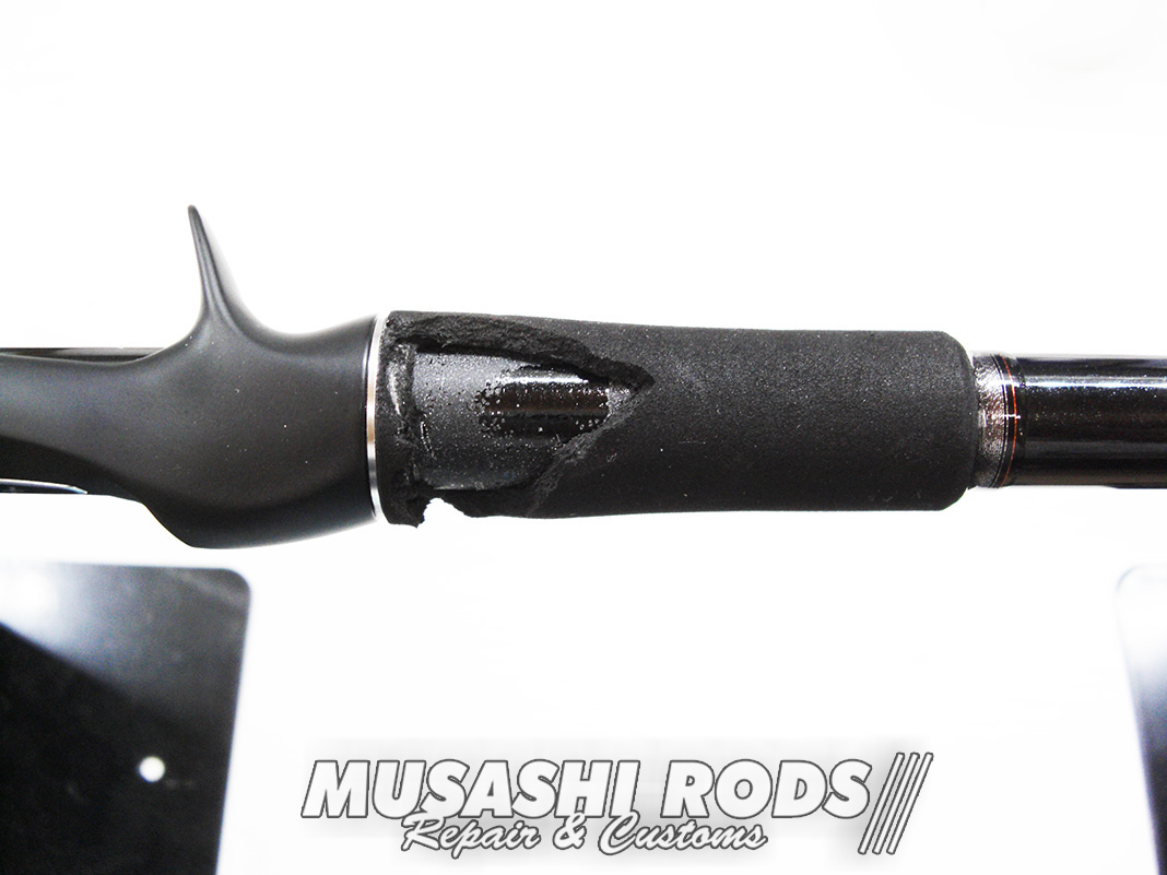 シマノ ゾディアス 172MH-G (370839) グリップ改造修理写真