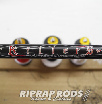 ガンクラフト グラウンドトリック 第二ガイド修理 (ロッドカスタム日記 #34) ガンクラフト グラウンド トリック修理写真