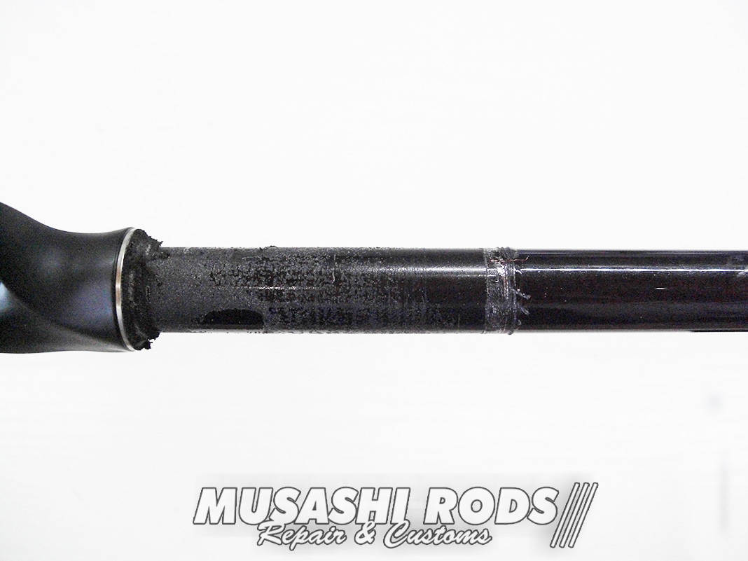 シマノ ゾディアス 172MH-G (370839) グリップ改造修理写真