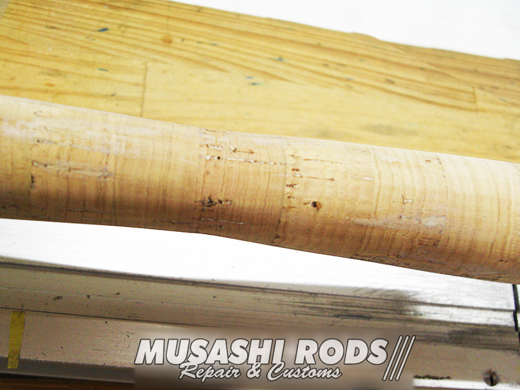 シマノ ゾディアス 172MH-G (370839) グリップ改造修理写真