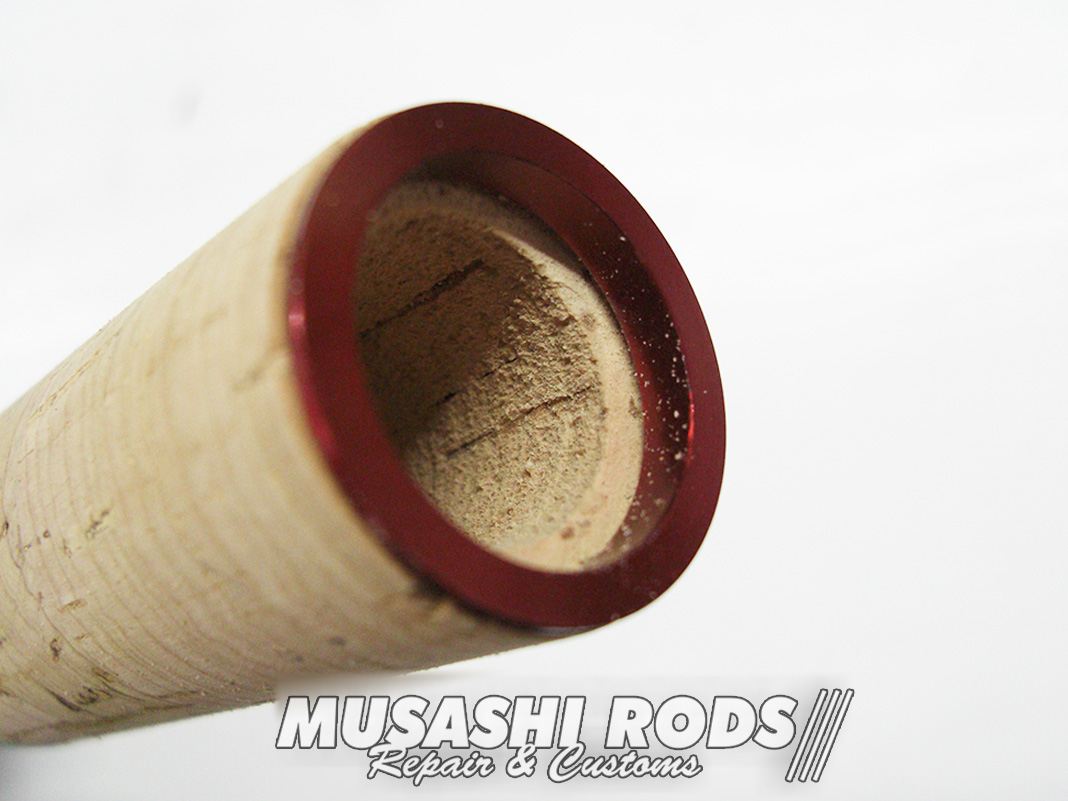 5 shimano zodias 172mh-g 370839 rod-repair fujiguide maintenance custom-build repair-service bassfishing glass-composite シマノ ゾディアス 172MH-G (370839) グリップ改造修理写真