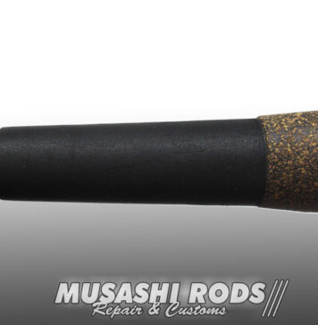 ビックベイト用ロッドのバランサー加工改造写真