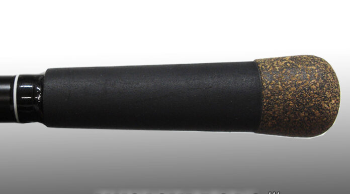 ビックベイト用ロッドのバランサー加工改造写真