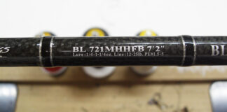 ダイワ ブラックレーベル BL-721MHHFB (01403940) ガイド修理交換写真