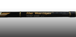エバーグリーン タクティクス ザ・ワータイガー TCSC-65ML 折れたロッド修理写真