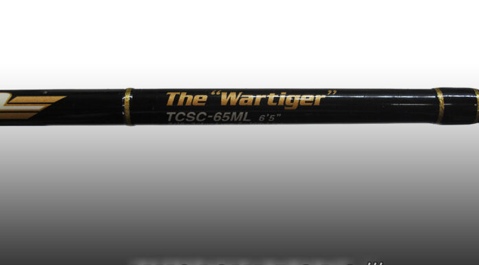 エバーグリーン タクティクス ザ・ワータイガー TCSC-65ML 折れたロッド修理写真