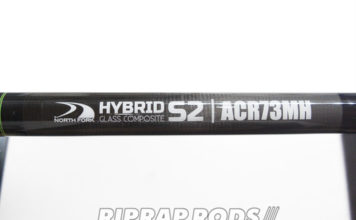 ノースフォーク ACR73MH グリップカスタム修理 (ロッドカスタム日記 #46) north fork hybrid s2 73mh ロッドカスタム写真