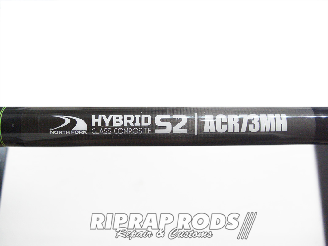 ノースフォーク ACR73MH グリップカスタム修理 (ロッドカスタム