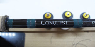 シマノ コンクエスト Gルーミス ガイド交換写真