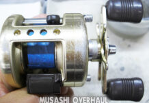 シマノ 97カルカッタ100XT RH38 (01196) メンテナンス修理写真