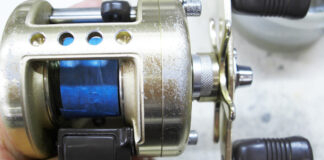 シマノ 97カルカッタ100XT RH38 (01196) メンテナンス修理写真