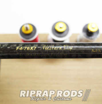 メガバス DESTROYER X7 F4-76X7 グリップ延長改造 (ロッドカスタム日記 #57) メガバス ロッド DESTROYER X7 F4-76X7 グリップ延長改造写真