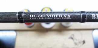 ダイワ ブラックレーベル BL681MHFB (01403598) ガイド修理写真