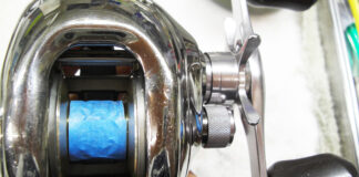 シマノ 初代アンタレス 右 (01358) 酷い砂噛み 写真