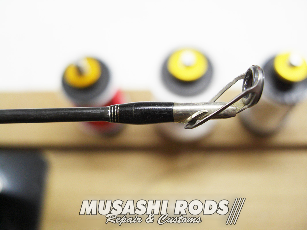 ダイコー バロウズ ドレッドノートトップガイド修理 ガイド巻き直し