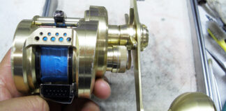 シマノ 14オシアコンクエスト200HG メンテナンス修理写真