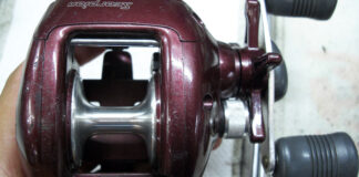 シマノ 97 スコーピオン1500 メンテナンス修理写真