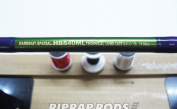 ノリーズ ハードベイトスペシャル HB640ML ガイド修理 (ロッドカスタム日記 #76) ノリーズ ハードベイトスペシャル HB640ML 修理写真