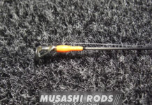 トップガイドを蛍光スレッドに巻き替える 改造写真