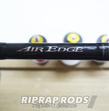 ダイワ エアエッジ 610MH ガイド修理 (ロッドカスタム日記 #80) ダイワ エアエッジ 610MH ガイド修理 写真