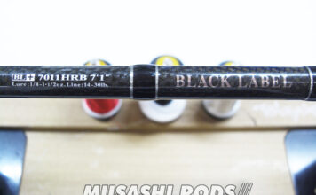ダイワ ブラックレーベル 701 HRB ガイド修理 (ロッドカスタム日記 #81) ダイワ ブラックレーベル 701 HRB ガイド修理 交換写真