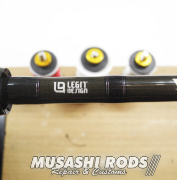 レジットデザイン ワイルドサイド WSC 72H+ グリップ改造 (ロッドカスタム日記 #86) レジットデザイン ワイルドサイド WSC 72H+ (4573126350107) 改造メンテナンス修理写真