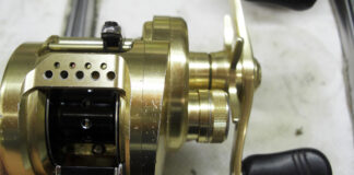 シマノ 14 カルカッタコンクエスト200 (032041) メンテナンス修理写真