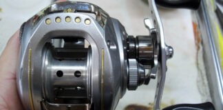 ダイワ TDジリオン 100H (00614050) メンテナンス修理写真