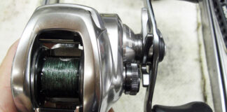 シマノ 18 バンタム MGL (038579) メンテナンス修理写真