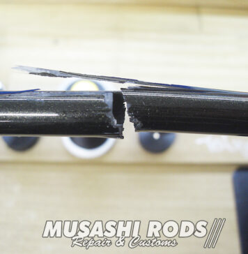ヤマガブランクス ブルーカレント バッドパイプ修理 (ロッドカスタム日記 #105) ヤマガブランクス ブルーカレント 修理値段 業者