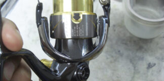 シマノ 14ステラ 2500S オーバーホール修理写真