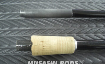 シマノ バンタム274M エンドグリップ破損 修理カスタム (ロッドカスタム日記 #113) バンタム274M エンドグリップ修理カスタム写真