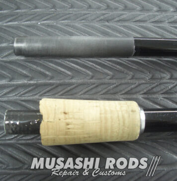 シマノ バンタム274M エンドグリップ破損 修理カスタム (ロッドカスタム日記 #113) バンタム274M エンドグリップ修理カスタム写真