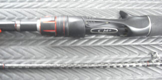 シマノ ゾディアス 172mh ロッドガイド修理写真