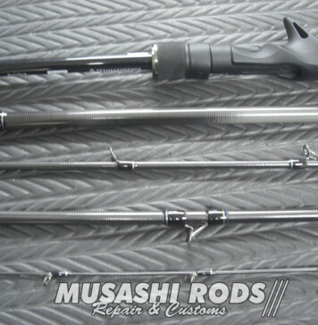 トランスセンデンス プルクラPC62B+ ロッドガイド修理写真