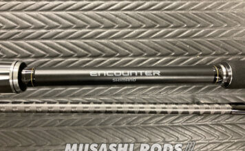 シマノ エンカウンター S96ML ロッド修理改造 写真