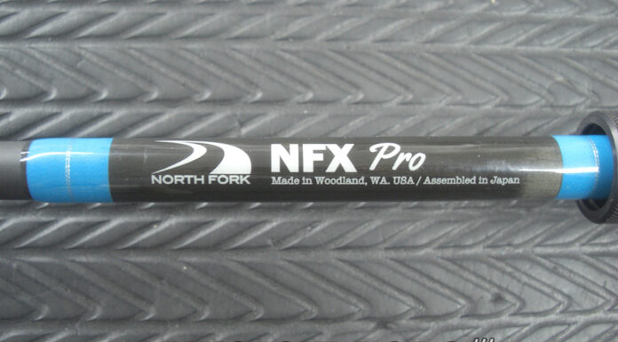 ノースフォーク NFX-PRO 折れたロッド修理写真