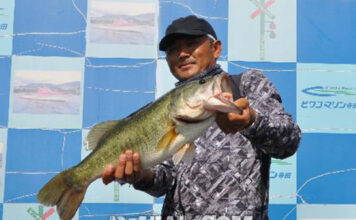 琵琶湖 ガーミン ワカサギ 魚探釣果 写真
