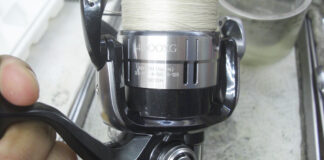 シマノ 12 ヴァンキッシュ 4000XG 分解メンテナンス修理写真