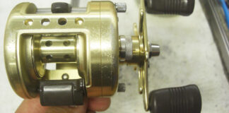 シマノ 97カルカッタ 100XT RH38 分解メンテナンス写真修理