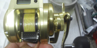 シマノ 18オシアコンクエスト CT200HG ベアリング異常 ギア交換写真