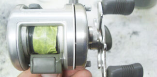 シマノ 93カルカッタ 100 ローラークラッチ交換 修理写真