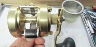 シマノ 04 コンクエスト800f (018540) 分解メンテナンス写真