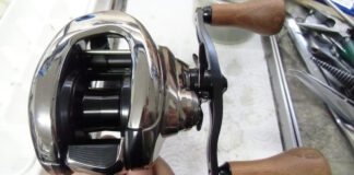 シマノ 21アンタレスDC HG 右 分解メンテナンス写真